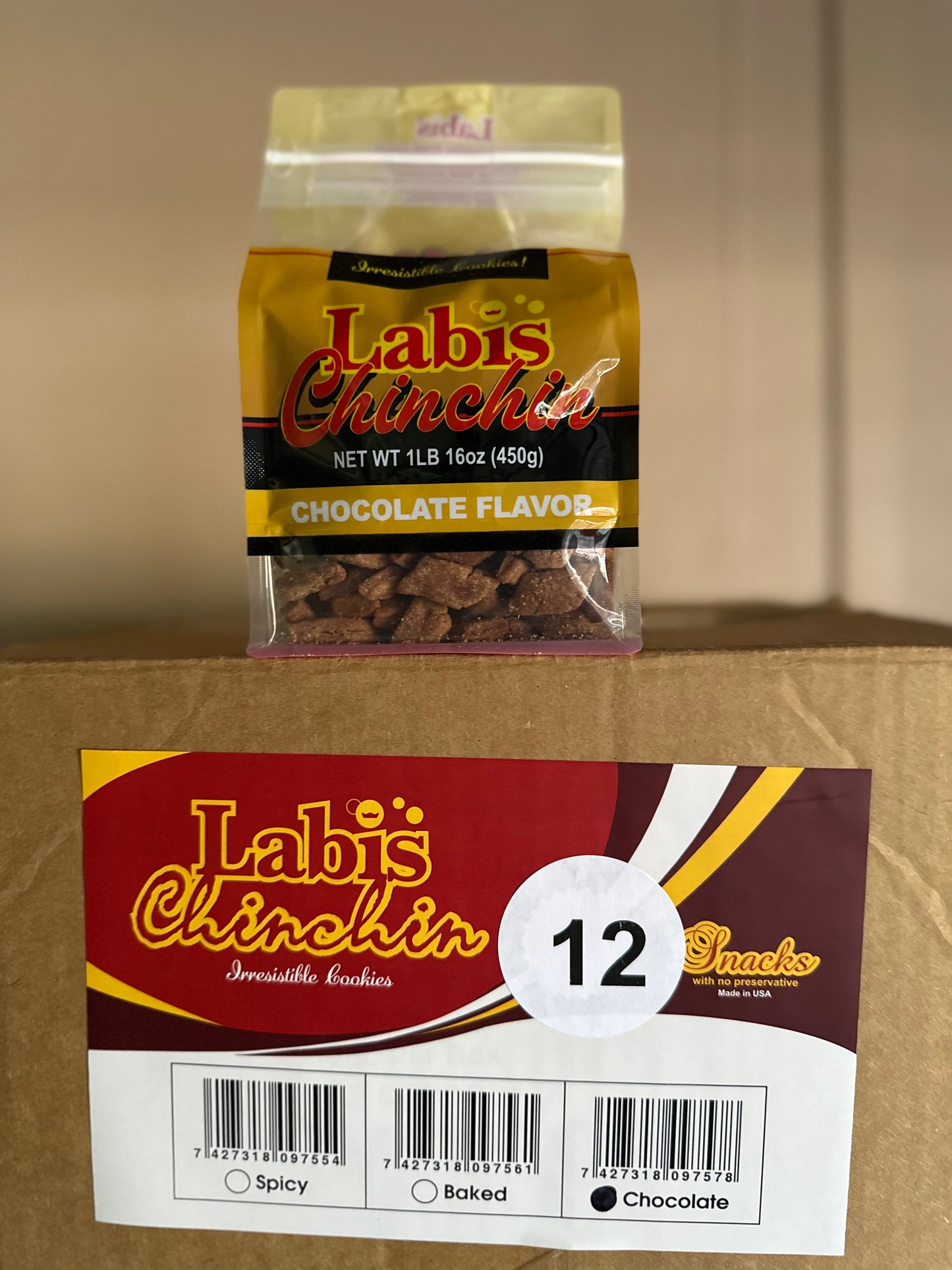 Chocolate Flavor - Chin Chin 450g