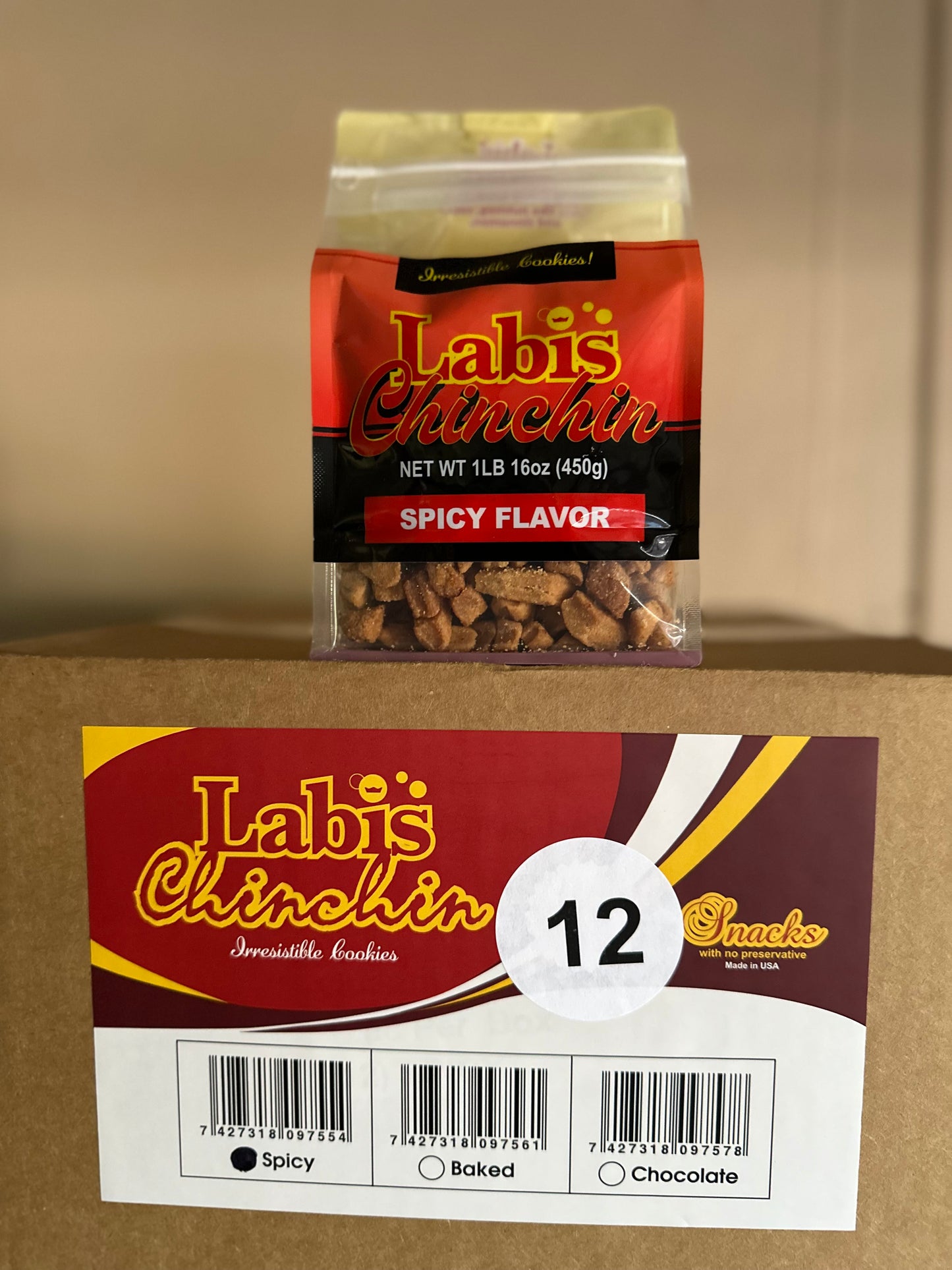 BOX 12PC OF SPICY FLAVOR