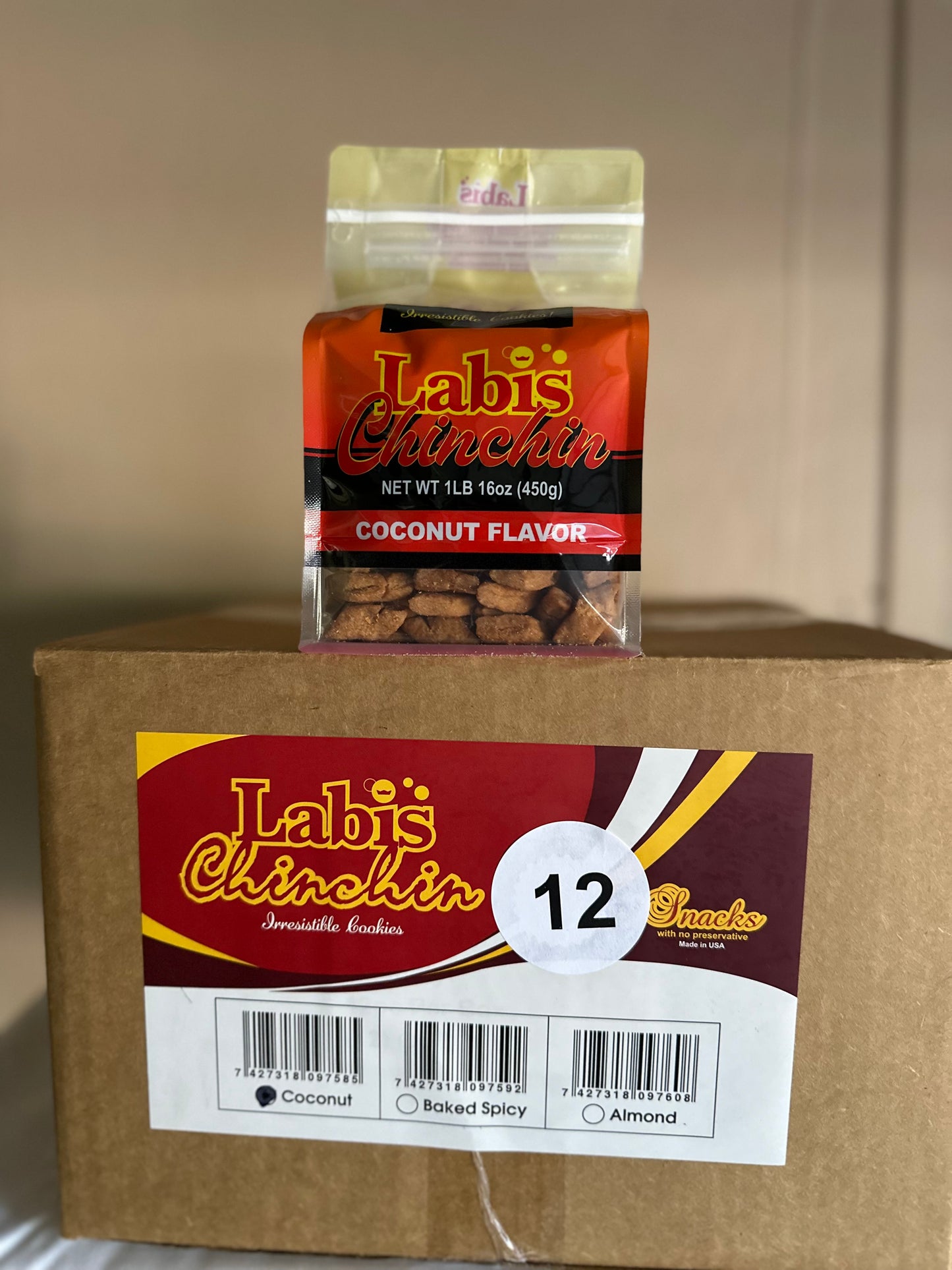 BOX 12PC OF 450G COCONUT