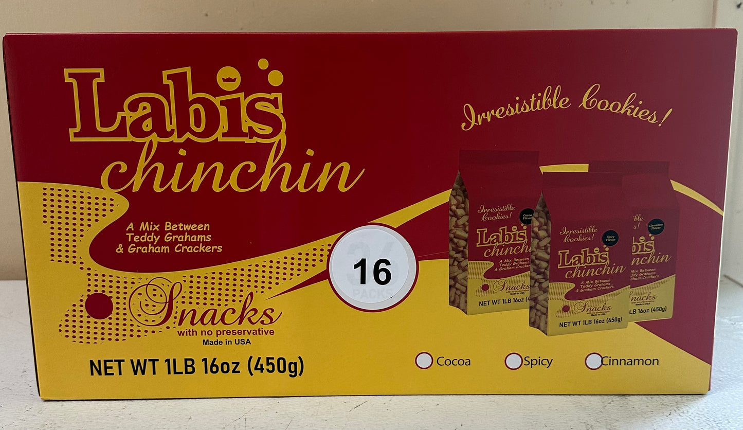 Chin Chin Box 16 PC of 1lb Bags Reseller Only