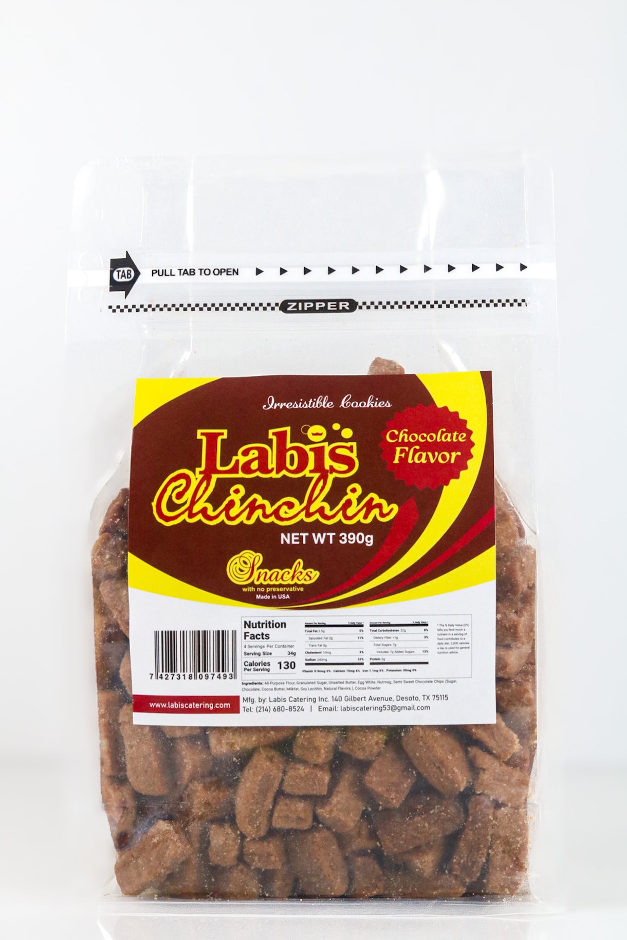 Chocolate Flavor - Chin Chin 390g