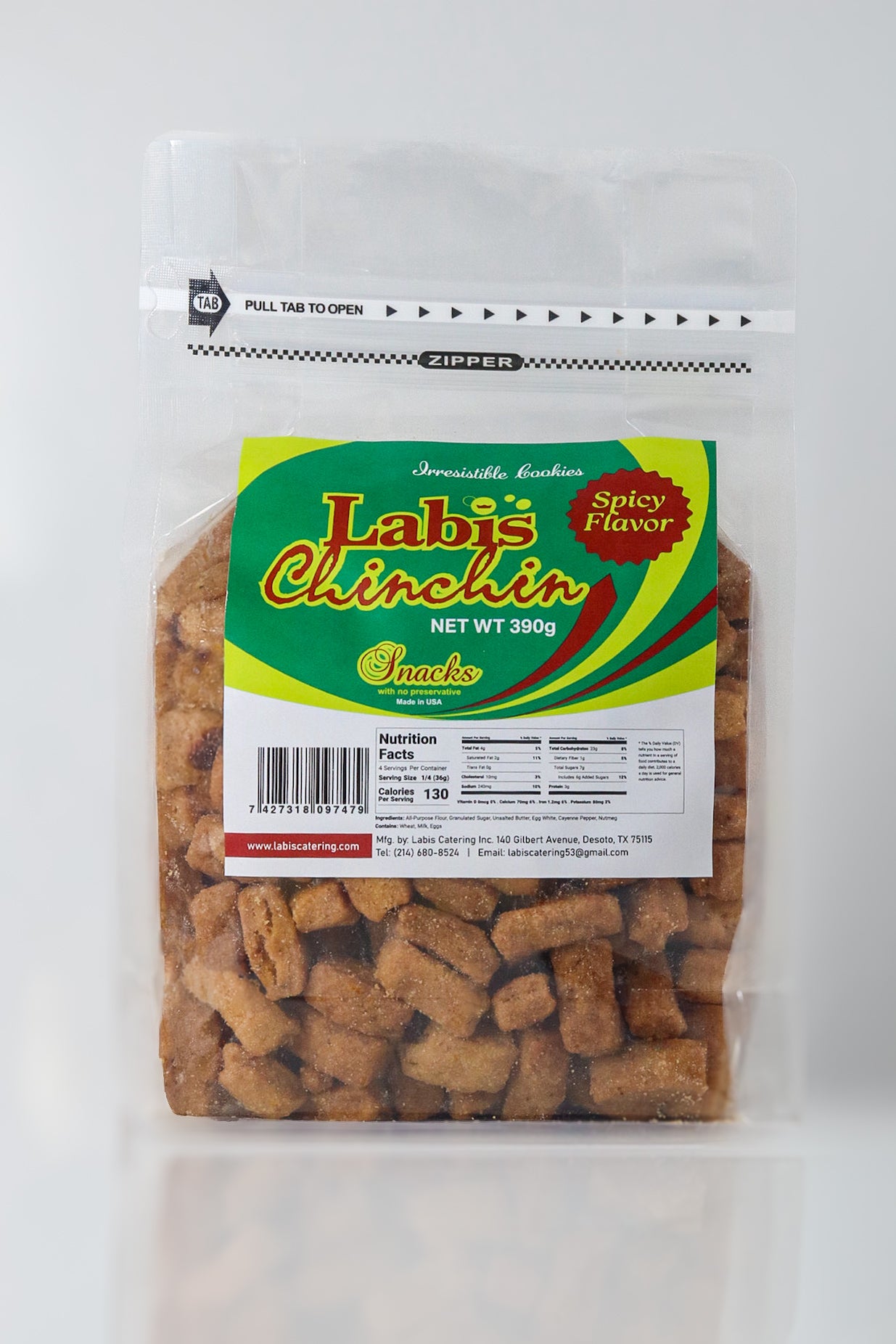 Spicy Flavor - Chin Chin 390g