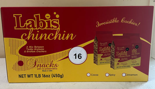 Chin Chin Box 16 PC of 1lb Bags Reseller Only